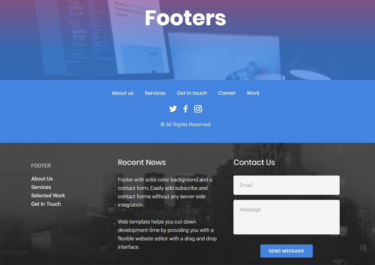 Footer 