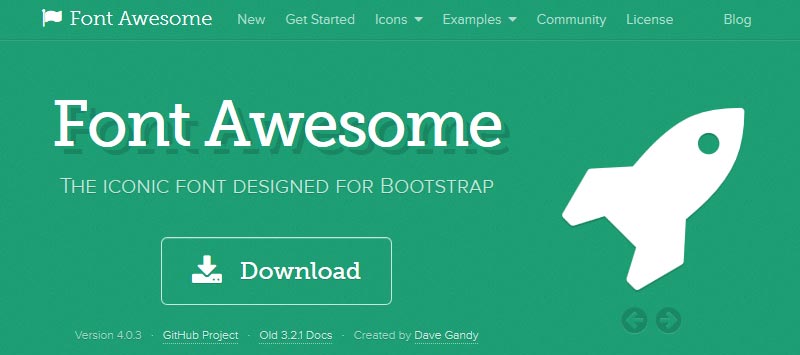 download font awesome