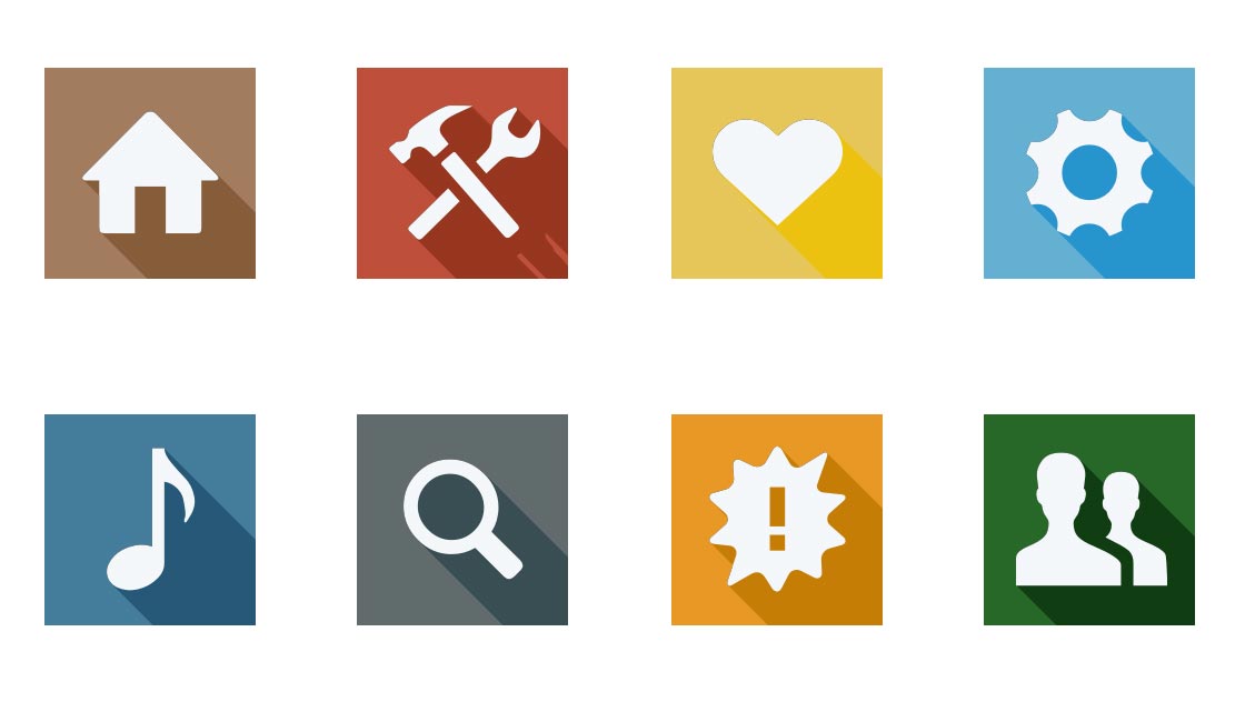 Flat Icons What Is A Flat Web Design Exactly