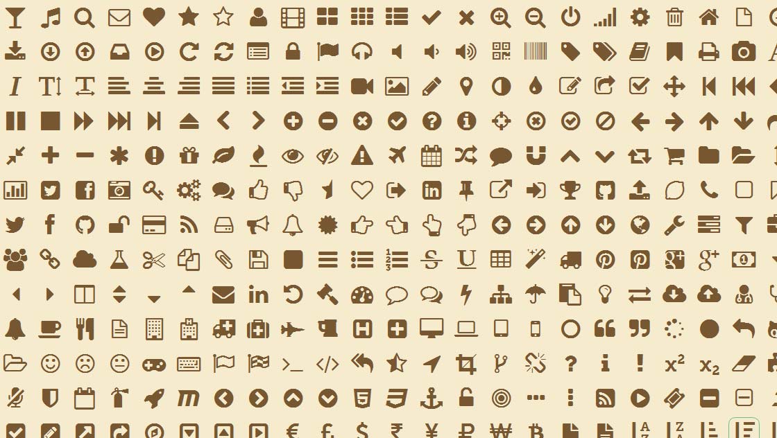 See All the Font Awesome Icon Categories