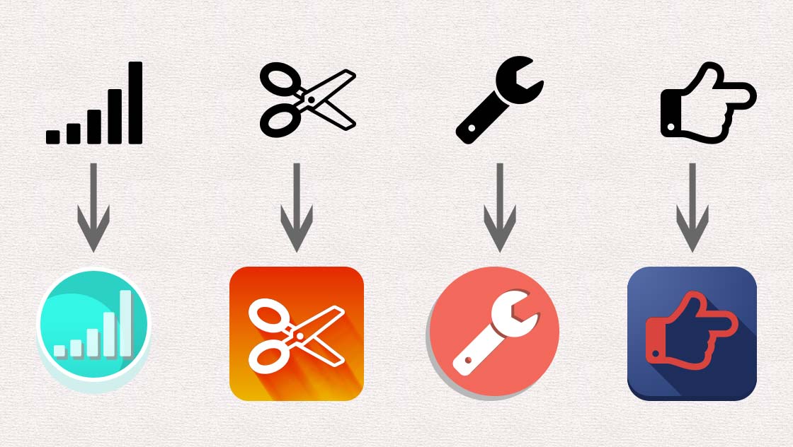 How to make icons