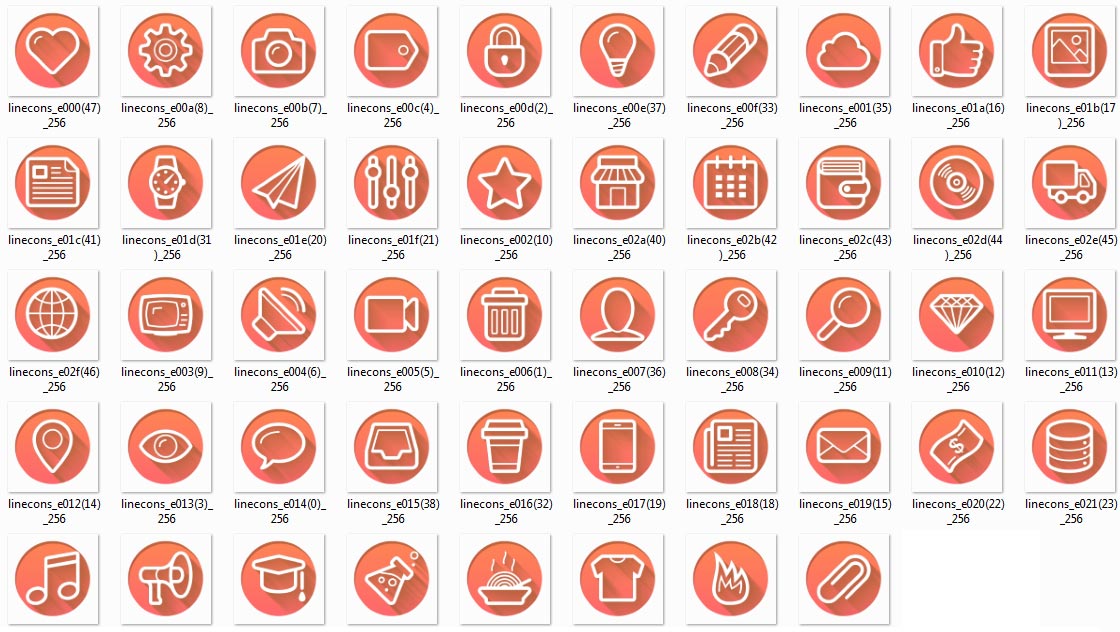 Free icon sets