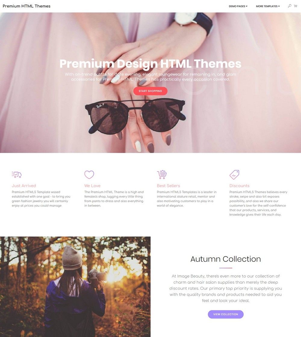 Premium Design HTML Themes