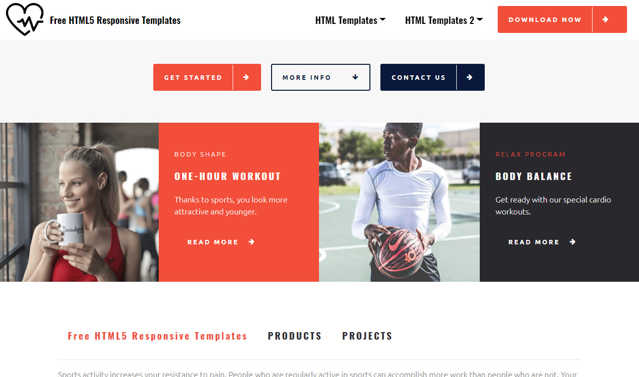 Free HTML5 Responsive Templates