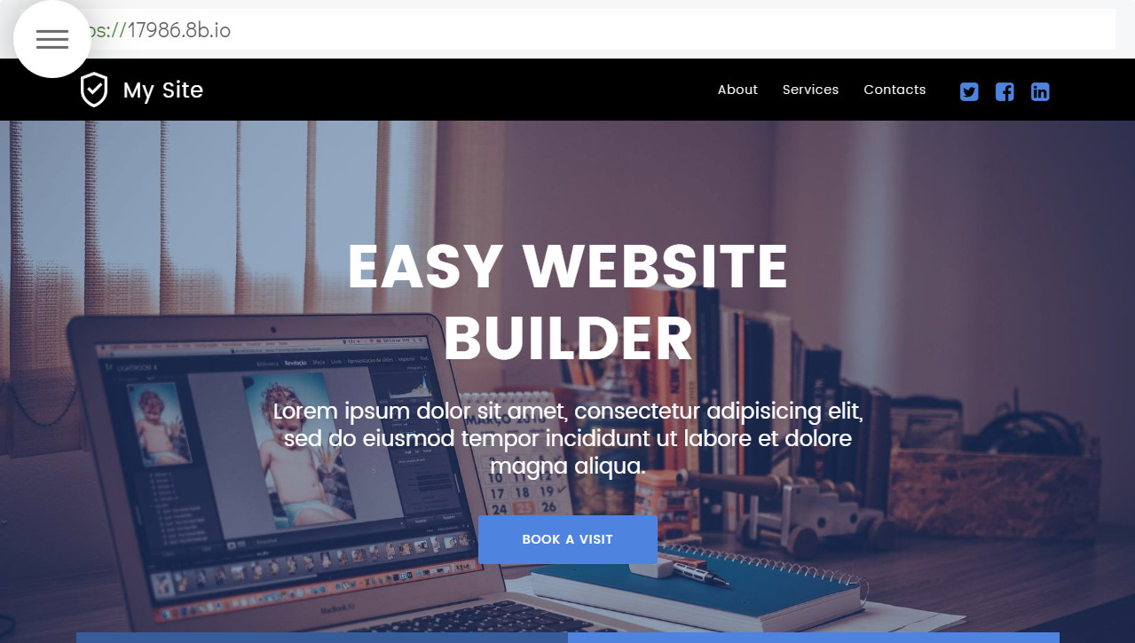 homepage builder with css free