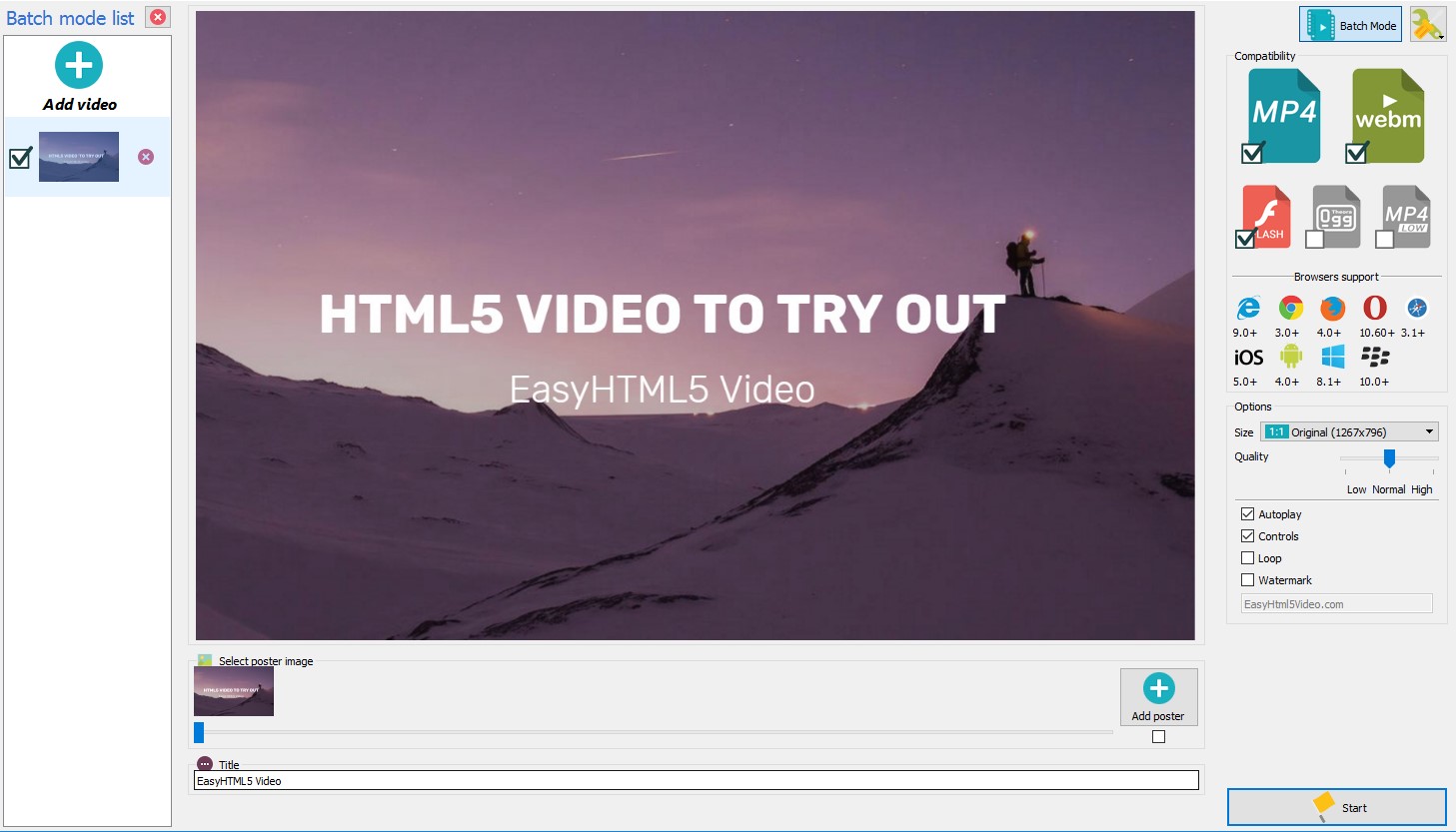 html5 video