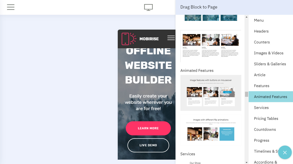 free site maker app