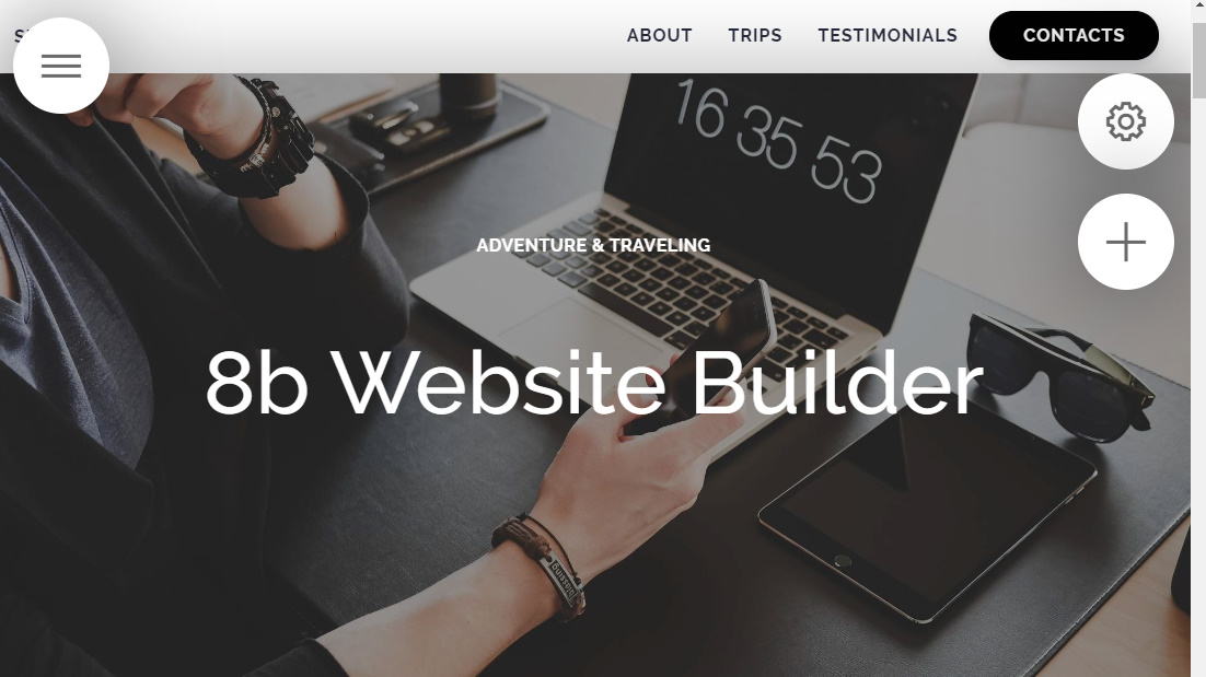 simple website builder