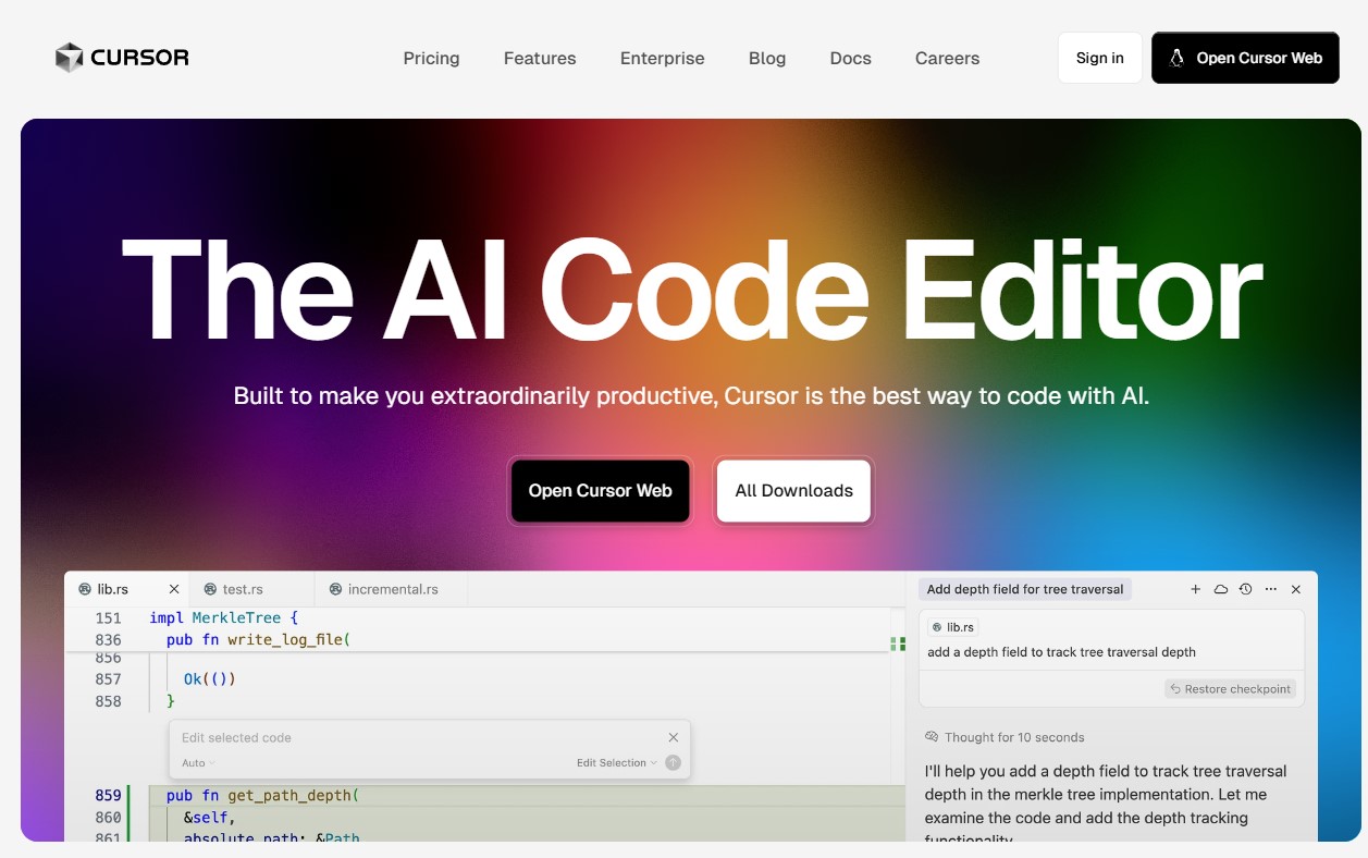 Cursor AI Website Builder
