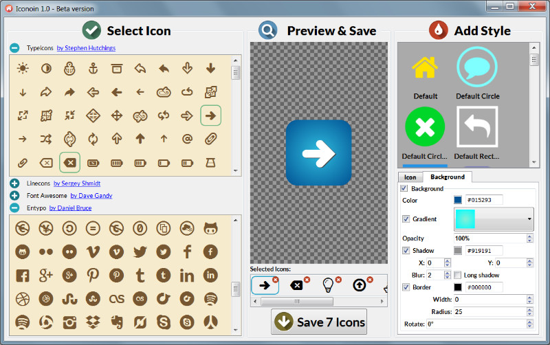 iconbuilder for windows